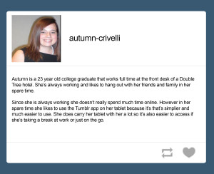 Tumblr personas autumn